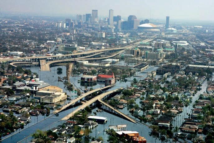 Наводнение в г. Новый Орлеан